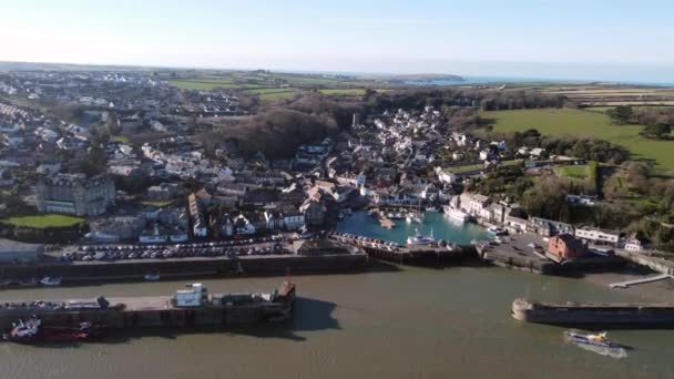 Padstow Air Cornwall — Stockvideo