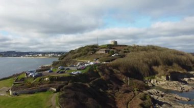 Pendennis head near Falmouth cornwall england uk 