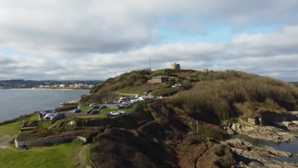 Pendennis Head Falmouth Cornwall England — стокове відео
