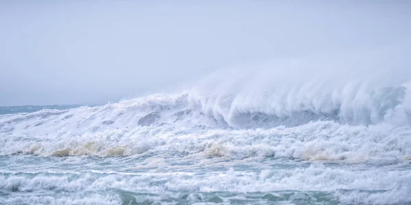 Хвилююча Хвиля Каплиці Портлвен Cornwall England — стокове фото