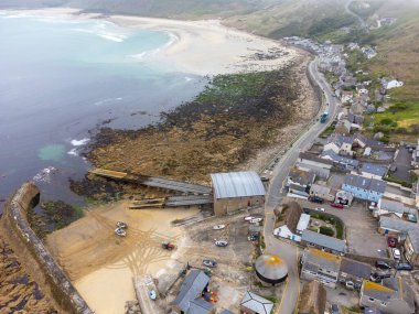 İngiliz Hava Yolları 'ndan Sennen Sahil Hattı. 