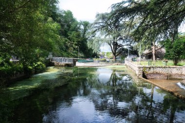 Çedar Vadisi Nehir Somerset İngiltere 
