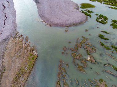 Somerset İngiltere 'den Porlock Bataklığı. 