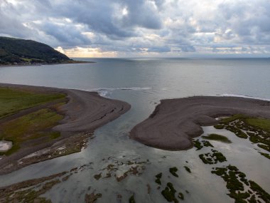 Somerset İngiltere 'den Porlock Bataklığı. 