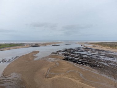 Devon İngiltere kıyısındaki Appledore. 