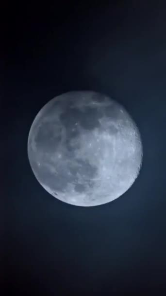 満月のビデオ — ストック動画
