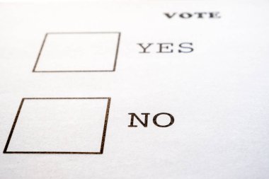 Seçimlerle oy pusulası 