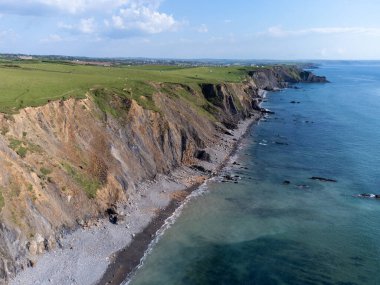 Hava İHA 'sından Kum Ağzı Körfezi. 