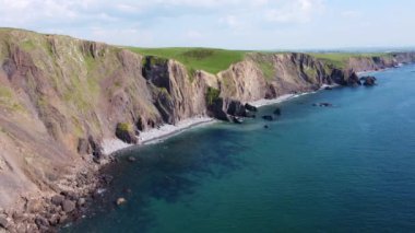 Kum Ağzı Koyu, hava Cornwall Birleşik Hava Aracı 'ndan. 