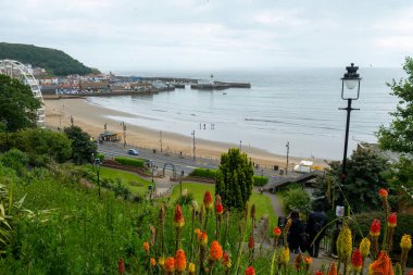 Scarborough Limanı Yorkshire İngiltere 
