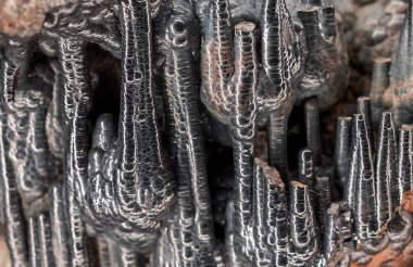 soyut mineral kaya oluşumları çok renkli 