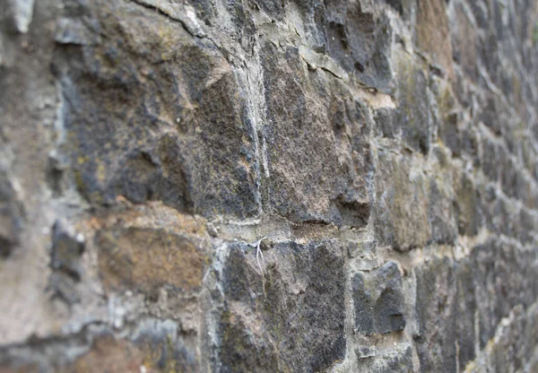 Parede Pedra Velha Para Ser Usado Como Fundo Textura Parede — Fotografia de Stock