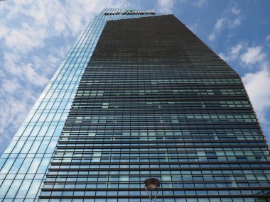 New Porta Nuova district, Diamond tower, Milan, Lombardy, Italy.