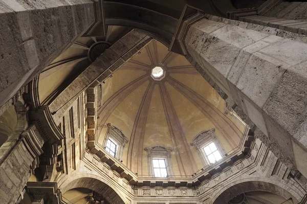 Interieur Basiliek Van San Lorenzo Milaan Lombardije Italië — Stockfoto