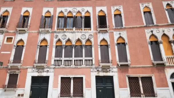 Palacio Histórico Plaza San Polo Venecia Véneto Italia — Vídeos de Stock