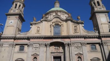 Sant 'Alessandro Zebedia Basilic Milan, Lombardy, İtalya