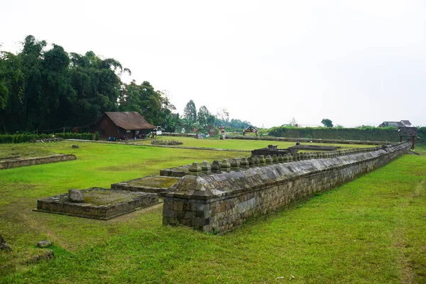 Perjalanan Situs Liyangan Sebuah Situs Bersejarah Dari Bekas Pemukiman Kerajaan — Stok Foto