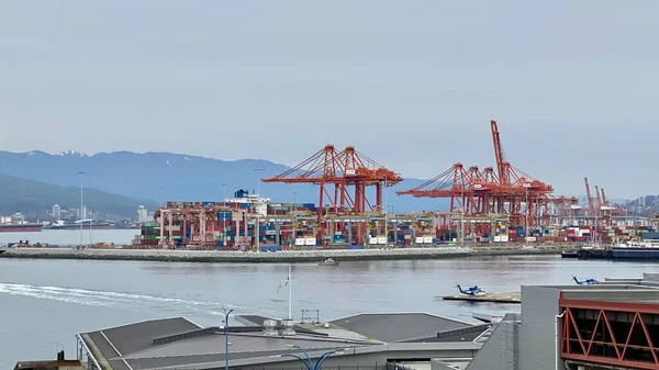 Vancouver cargo sea port terminal