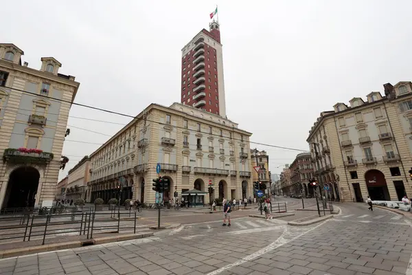 Torino, İtalya - 29 Haziran 2024: Torino şehir merkezi.