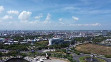 Makassar, 23 Ağustos 2024. Siloam Hastanesi Makassar, Endonezya insansız hava aracı görüntüsü