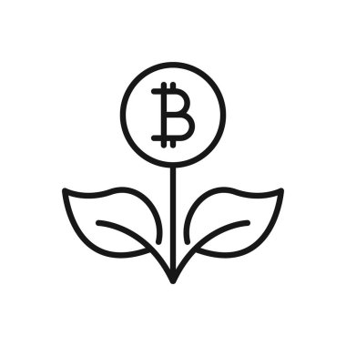 Bitcoin Çiçek Grafik Tasarımı simgesi