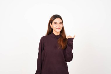 Gülümseyen ve İşaretleyen taraf, başparmağı kullanırName