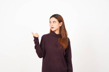 Gülümseyen ve İşaretleyen taraf, başparmağı kullanırName