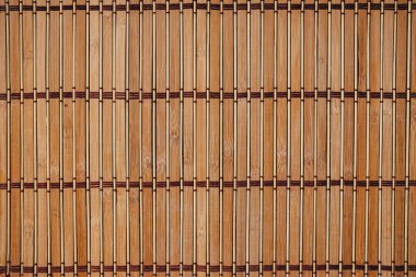 Bambu halı dokusu, tasarım arka planı, üst görünüm, minimalizm.