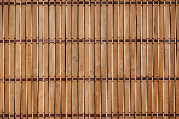 stock image Bamboo rug texture, design background, top view, minimalism.