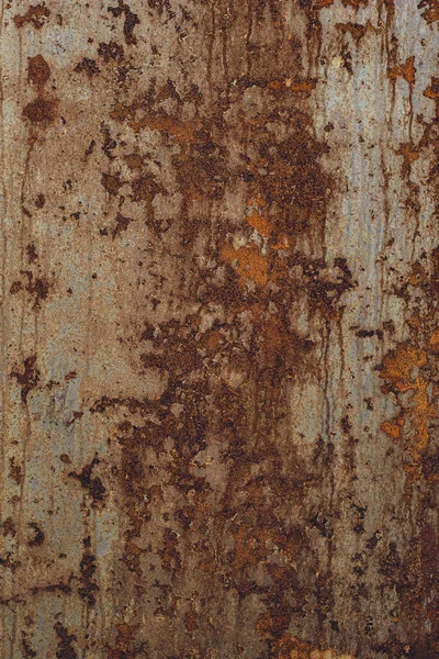 Rdza Metalowej Płytce Tło Faktura Tapeta Pulpitowa — Zdjęcie stockowe