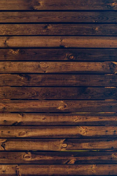 Dark Brown Boards Vertical Texture Narrow Planks Background Backdrop Design — Stock Photo, Image