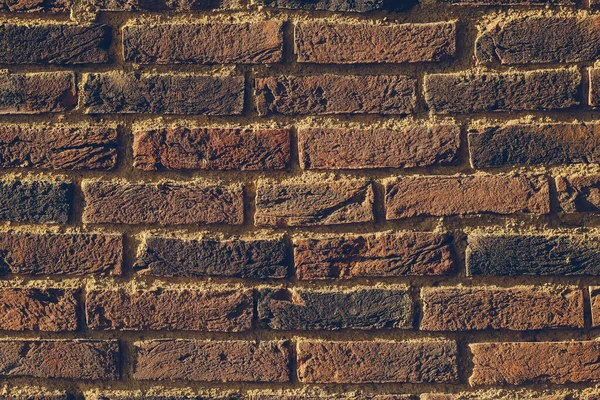 Cihlová Zeď Textura Pozadí Detailní — Stock fotografie