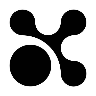 Düz biçimli dalga simgesi arkaplanda izole. İllüstrasyon dalgalanma modeli arkaplanı.