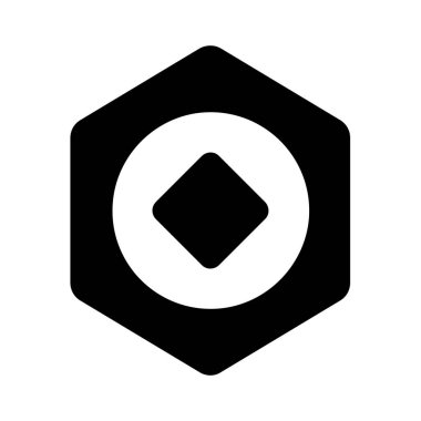 Kalkanın vektör illüstrasyon simgesi