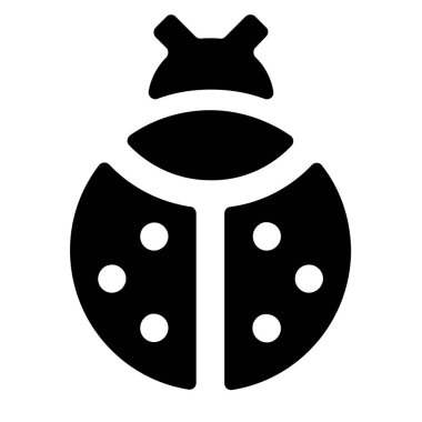 hata vektörü glyph düz simgesi