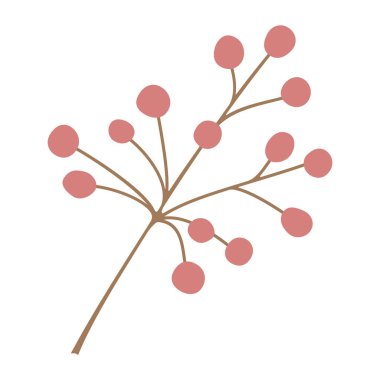 Yaprak bitki simgesi olan dal