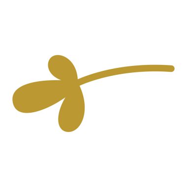 düz simgesi, vektör, illüstrasyon kelebek