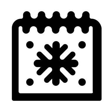 Takvim simgesi, basit resimleme