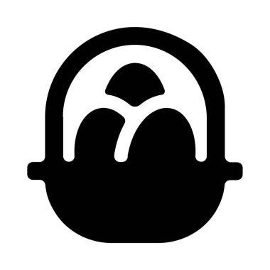 Miğfer vektörü simge tasarımı