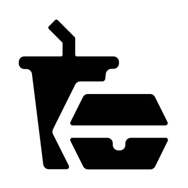 Gıda simgesinin vektör illüstrasyonu