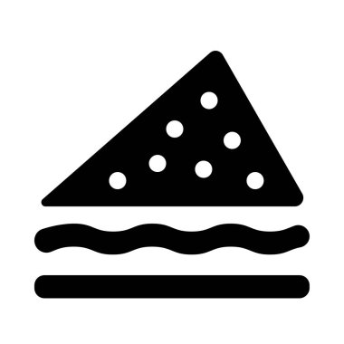 Gıda Web ikonu vektör illüstrasyonu