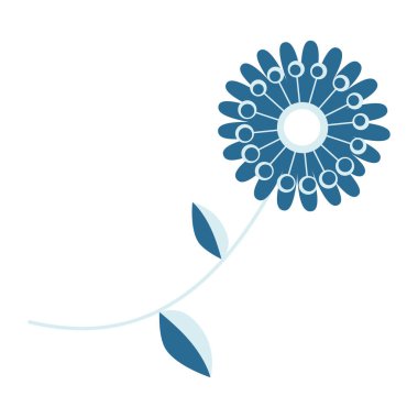 izole çiçek dekorasyonu tasarımı