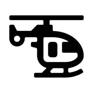 İHA vektör simgesi düz simge