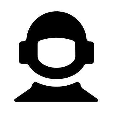 avatar vektör düz simge