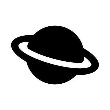 UFO simgesi. Beyaz arkaplanda izole edilmiş web tasarımı için uzaylı vektör simgesinin düz biçimi