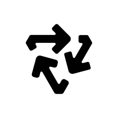 Ok simgesi. vektör illüstrasyonu.