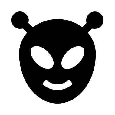 maske simgesi, vektör illüstrasyonu, düz tasarım