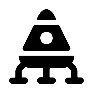 Modern simgenin vektör illüstrasyonu