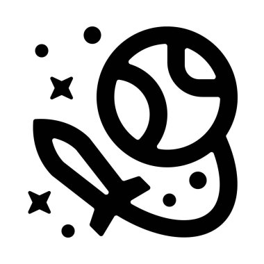 bebek ve top ikonu vektör illüstrasyonu