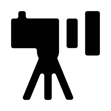 Kamera. Web simgesi basit tasarım